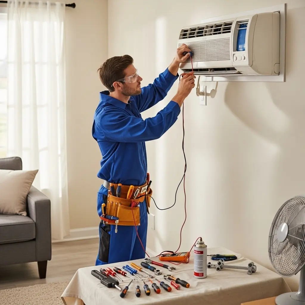 Ankara Bosch Bosch klima gaz dolumu ve bakım – Enerji verimliliği artırıldı. - Teknik servis örneği